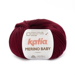   MERINO BABY GRENAT FONCE 62