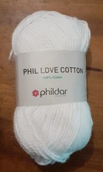 PHIL LOVE COTTON BLANC